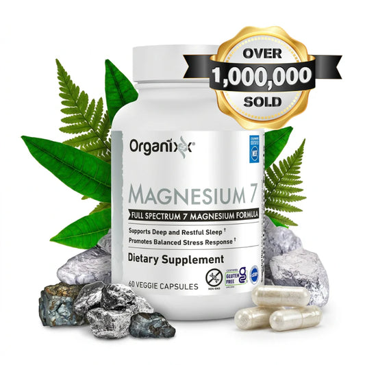 Magnesium 7 Best-Selling Unique Full-Spectrum Daily Magnesium Supplement Complete with 7 Forms of Elemental Magnesium & Co-Factors