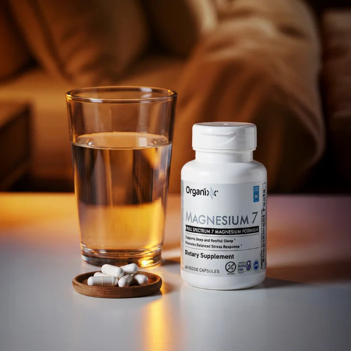 Magnesium 7 Best-Selling Unique Full-Spectrum Daily Magnesium Supplement Complete with 7 Forms of Elemental Magnesium & Co-Factors